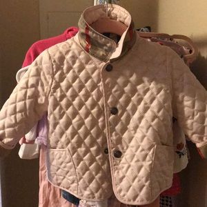 Infant Burberry spring jacket